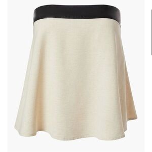 WeWoreWhat Linen Strapless top - NWT